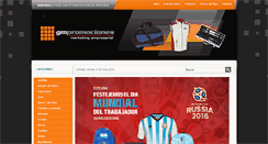 Desktop Screenshot of gmpromociones.com.ar